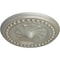 Ekena Millwork Foster Shell Ceiling Medallion (Fits Canopies up to 9 5/8"), Hnd-Painted Flash Gold, 15 3/4"OD x 2"P CM15FOFLS - alternate 2